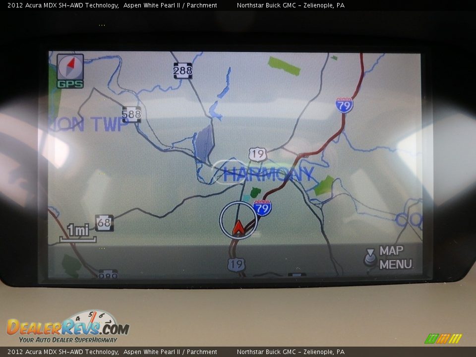 2012 Acura MDX SH-AWD Technology Aspen White Pearl II / Parchment Photo #27