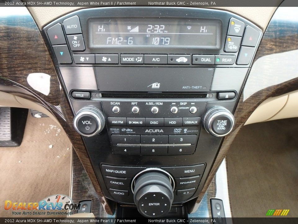 2012 Acura MDX SH-AWD Technology Aspen White Pearl II / Parchment Photo #29