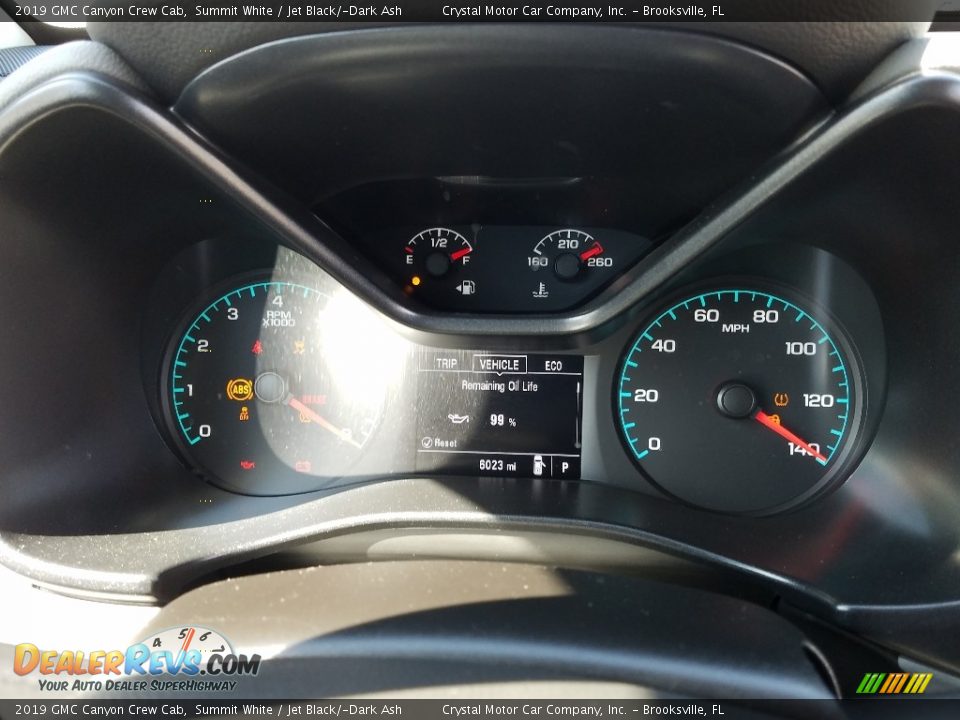 2019 GMC Canyon Crew Cab Summit White / Jet Black/­Dark Ash Photo #14