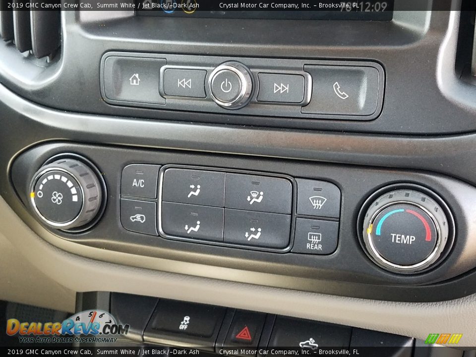 2019 GMC Canyon Crew Cab Summit White / Jet Black/­Dark Ash Photo #16