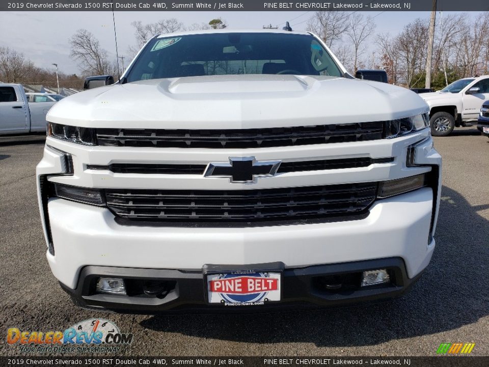 2019 Chevrolet Silverado 1500 RST Double Cab 4WD Summit White / Jet Black Photo #2