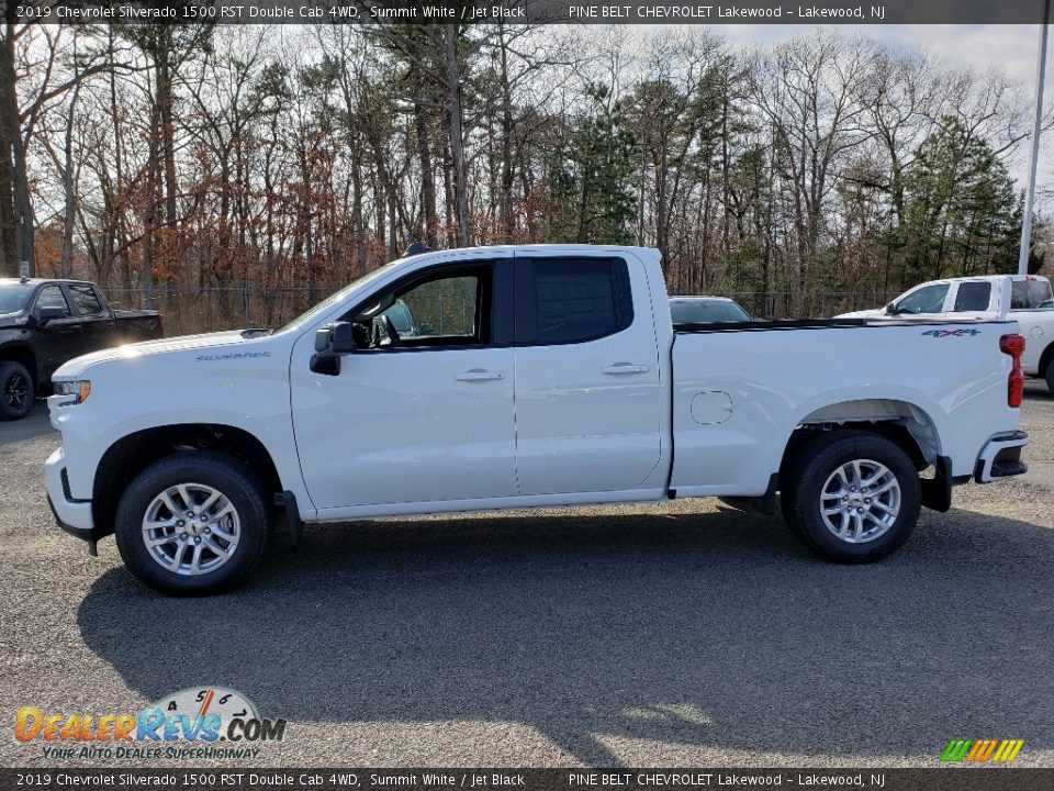 2019 Chevrolet Silverado 1500 RST Double Cab 4WD Summit White / Jet Black Photo #3