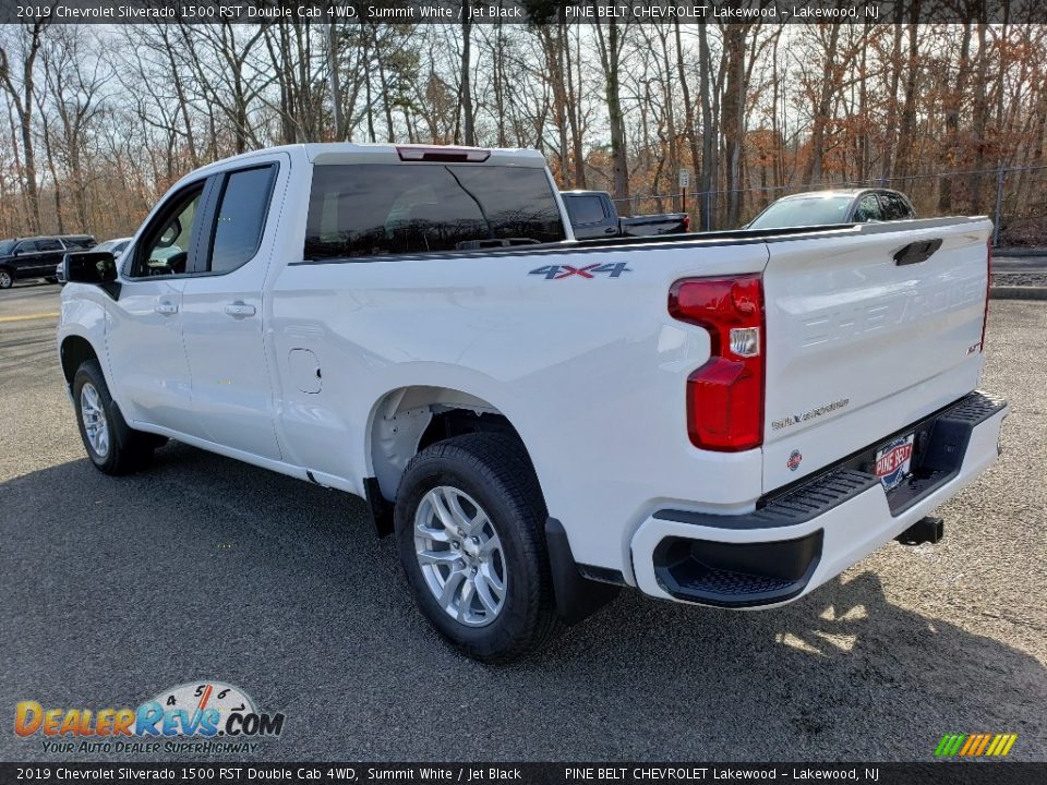 2019 Chevrolet Silverado 1500 RST Double Cab 4WD Summit White / Jet Black Photo #4