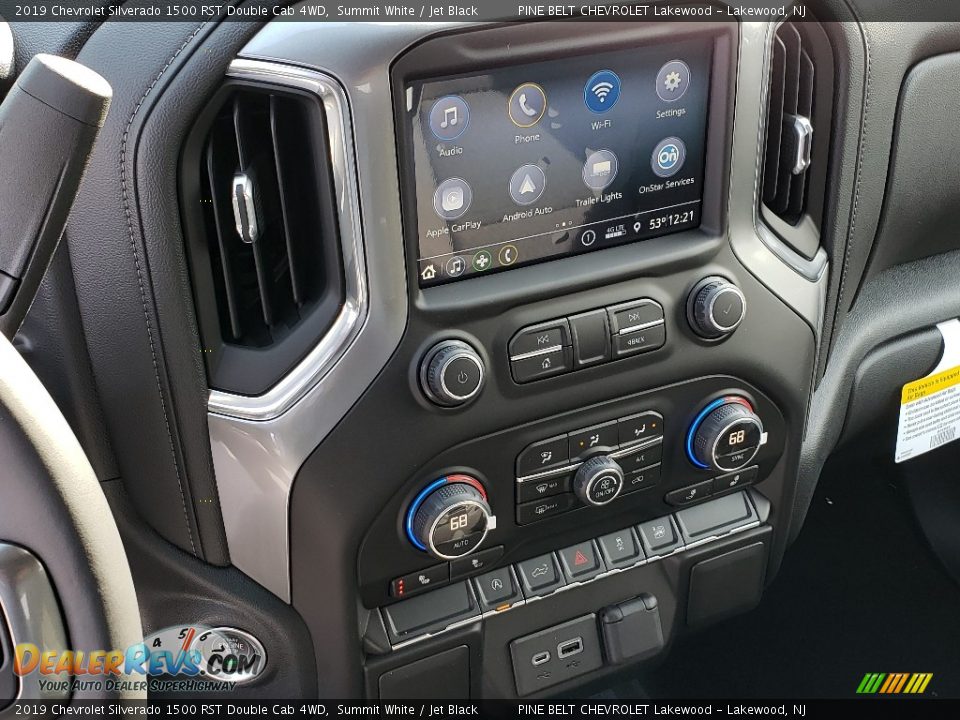 2019 Chevrolet Silverado 1500 RST Double Cab 4WD Summit White / Jet Black Photo #10