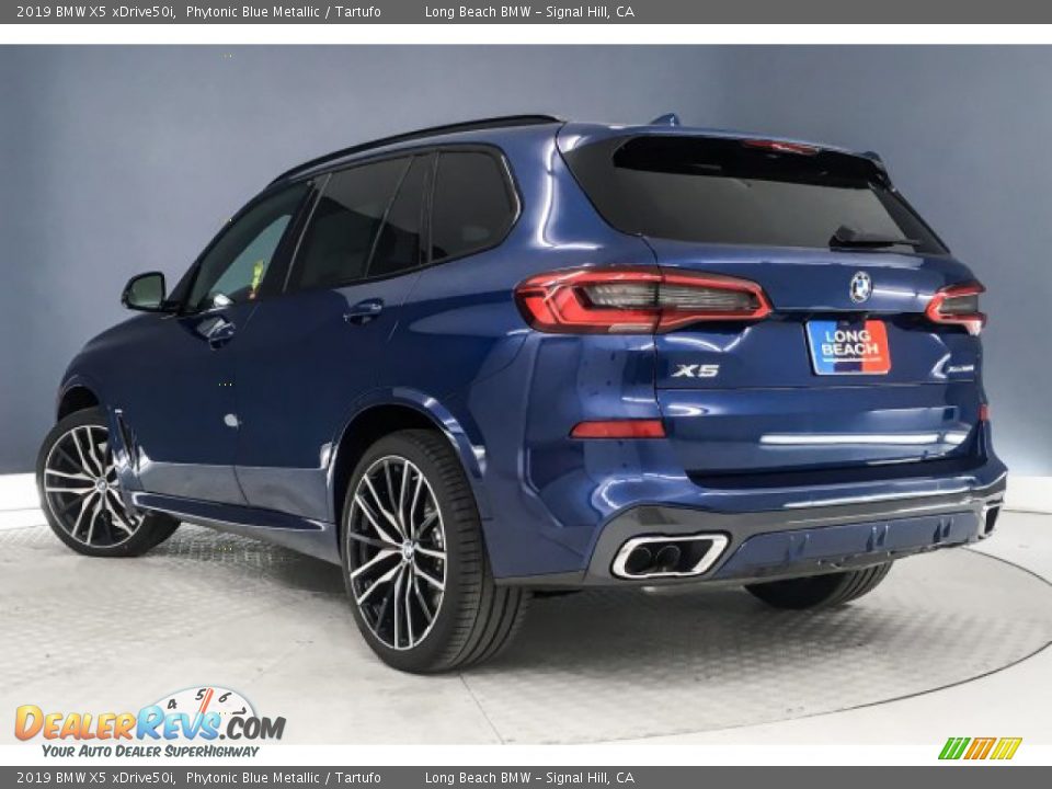 2019 BMW X5 xDrive50i Phytonic Blue Metallic / Tartufo Photo #2