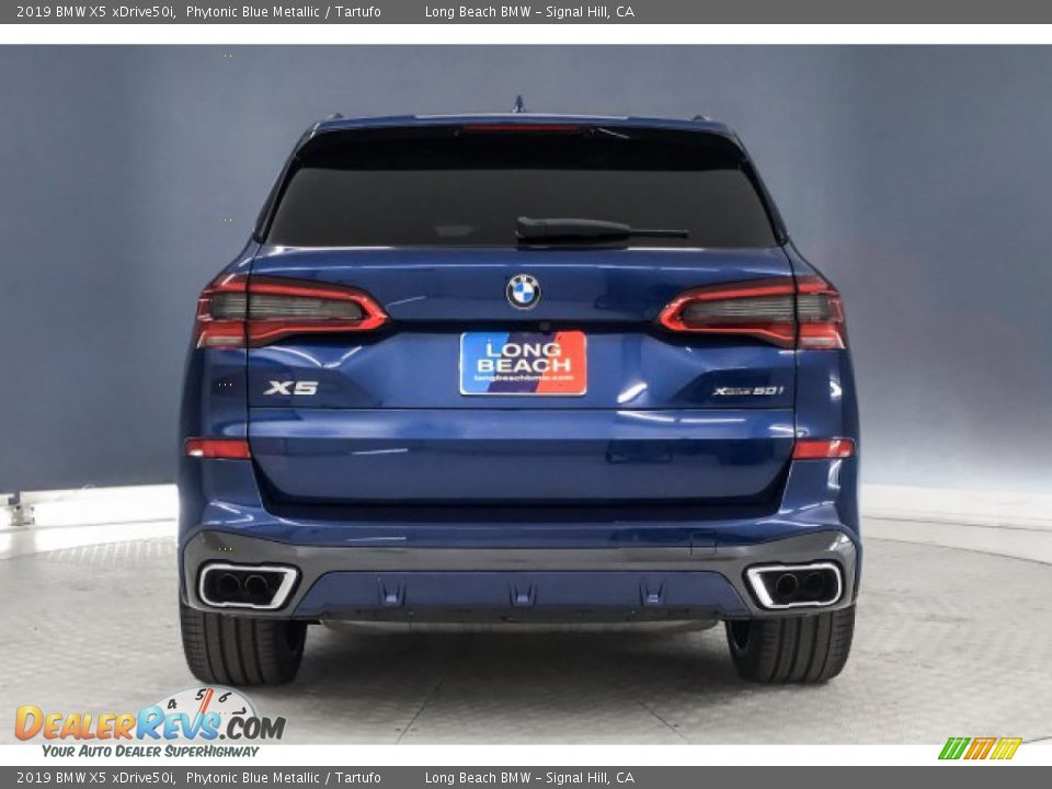 2019 BMW X5 xDrive50i Phytonic Blue Metallic / Tartufo Photo #3