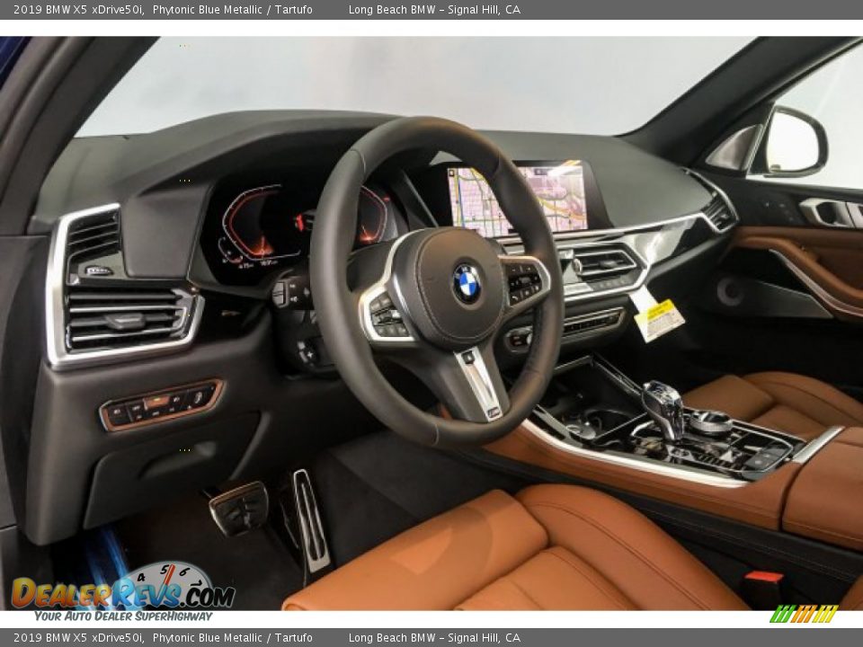 2019 BMW X5 xDrive50i Phytonic Blue Metallic / Tartufo Photo #4