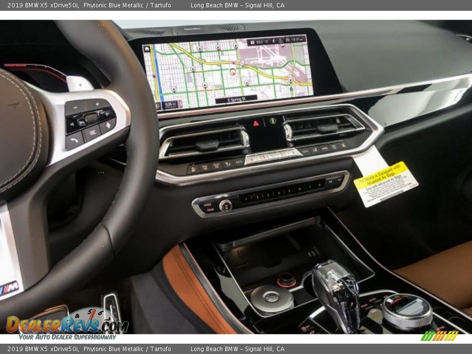2019 BMW X5 xDrive50i Phytonic Blue Metallic / Tartufo Photo #6