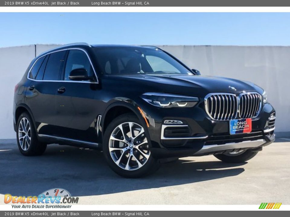 2019 BMW X5 xDrive40i Jet Black / Black Photo #12