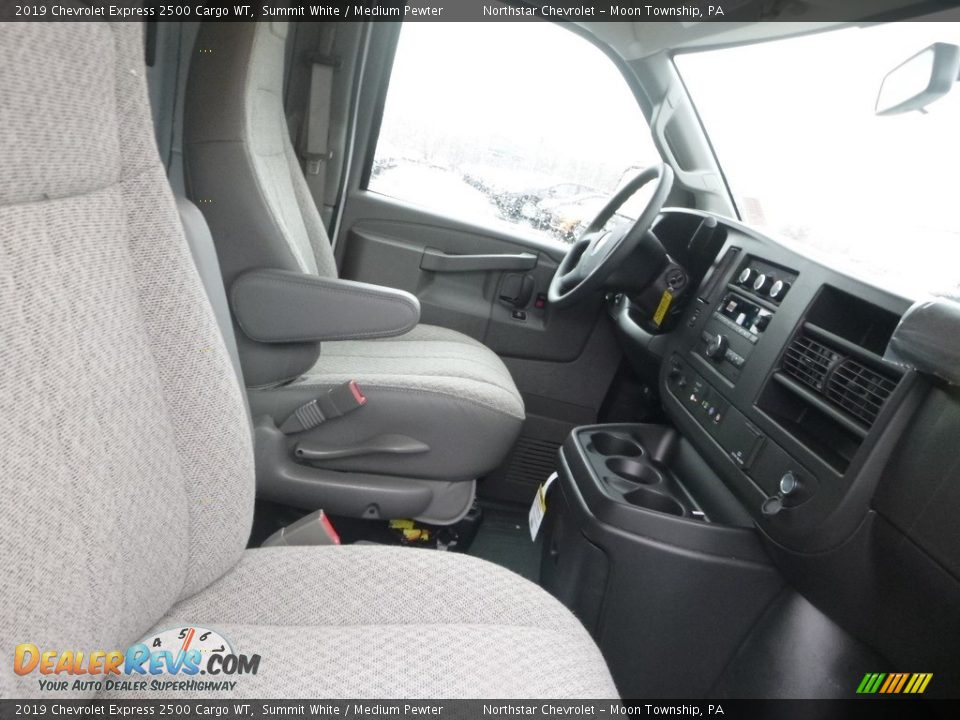 2019 Chevrolet Express 2500 Cargo WT Summit White / Medium Pewter Photo #10