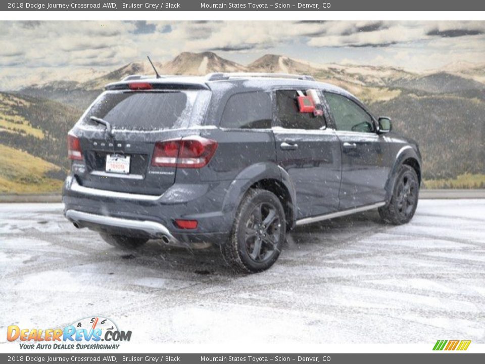 2018 Dodge Journey Crossroad AWD Bruiser Grey / Black Photo #3