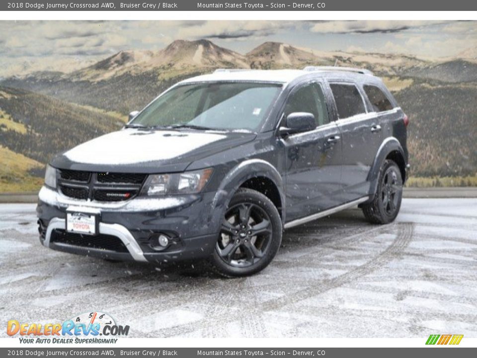 2018 Dodge Journey Crossroad AWD Bruiser Grey / Black Photo #5