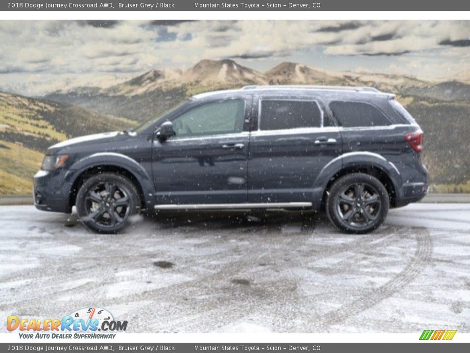 2018 Dodge Journey Crossroad AWD Bruiser Grey / Black Photo #6