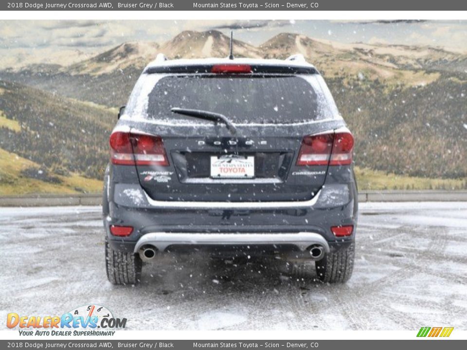 2018 Dodge Journey Crossroad AWD Bruiser Grey / Black Photo #8
