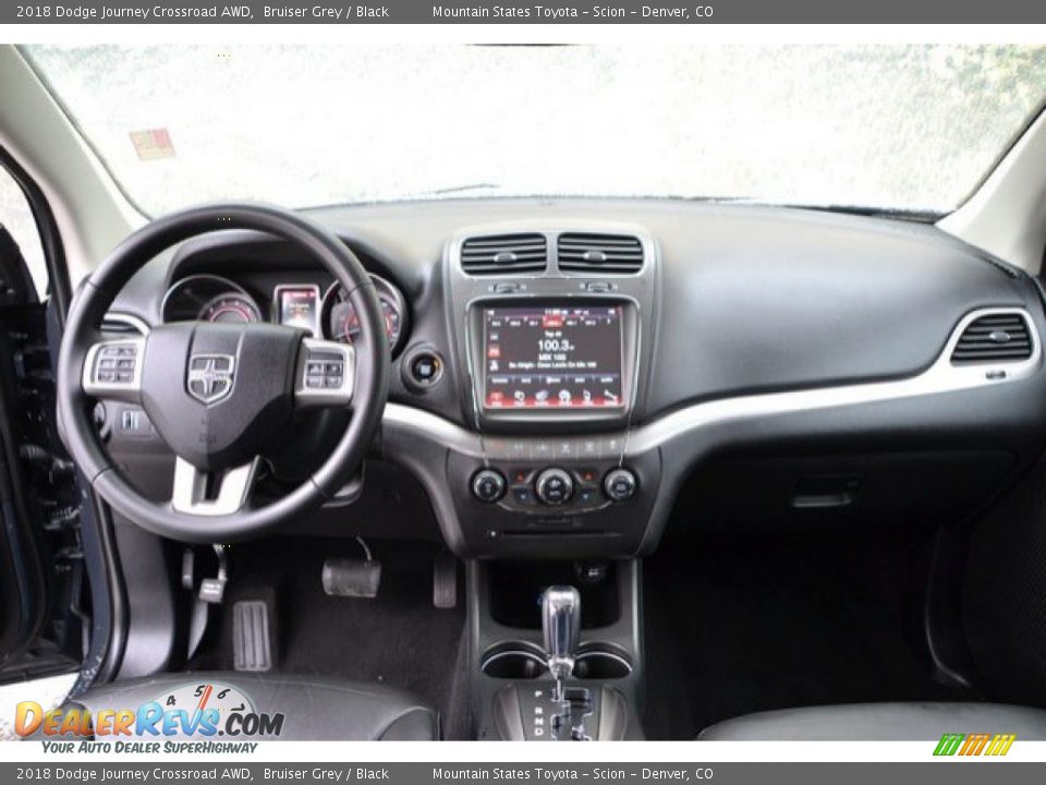 2018 Dodge Journey Crossroad AWD Bruiser Grey / Black Photo #13