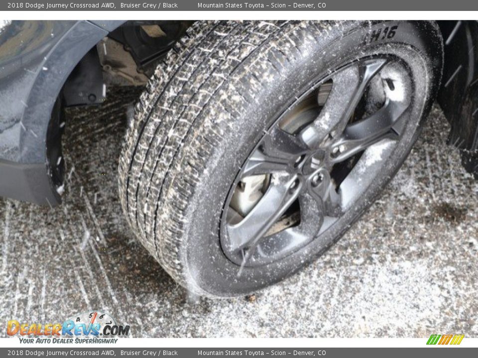 2018 Dodge Journey Crossroad AWD Bruiser Grey / Black Photo #29