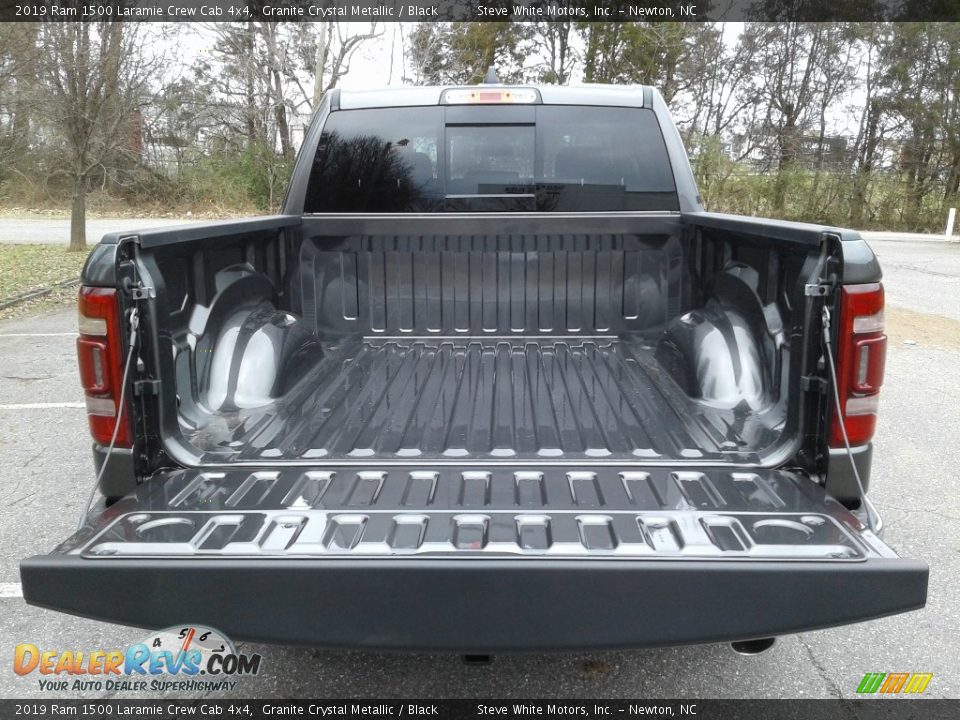 2019 Ram 1500 Laramie Crew Cab 4x4 Granite Crystal Metallic / Black Photo #13