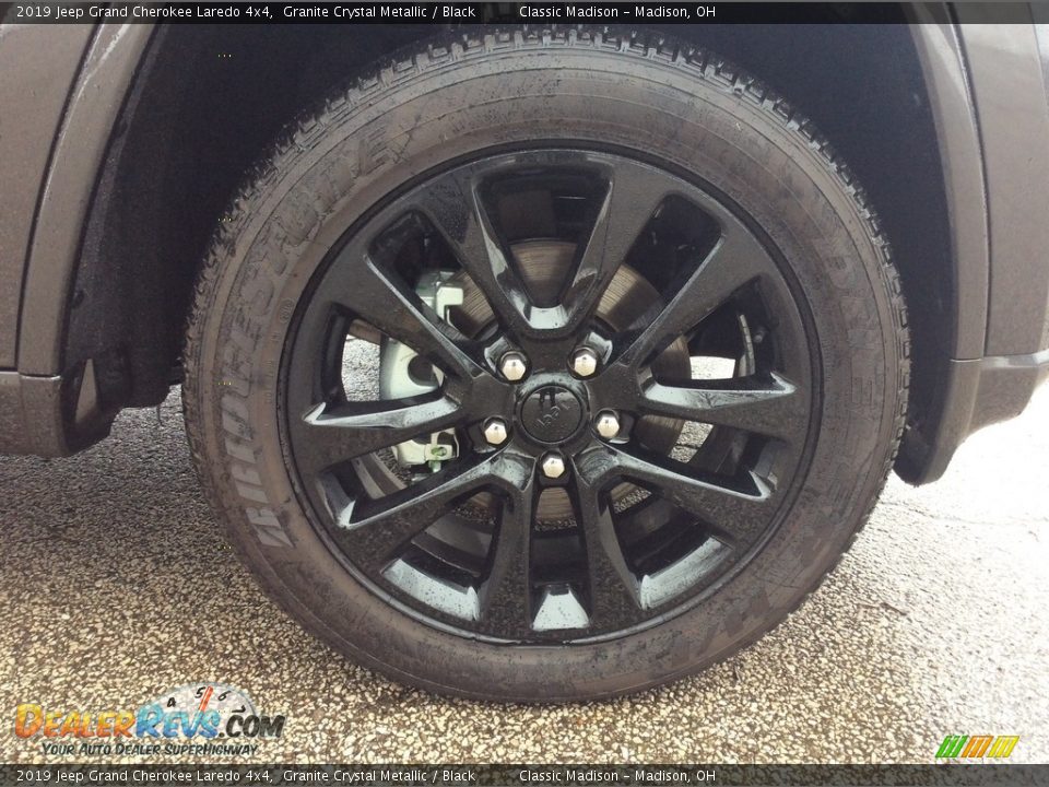 2019 Jeep Grand Cherokee Laredo 4x4 Granite Crystal Metallic / Black Photo #7