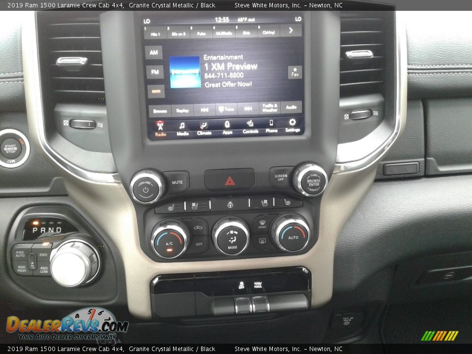 2019 Ram 1500 Laramie Crew Cab 4x4 Granite Crystal Metallic / Black Photo #21
