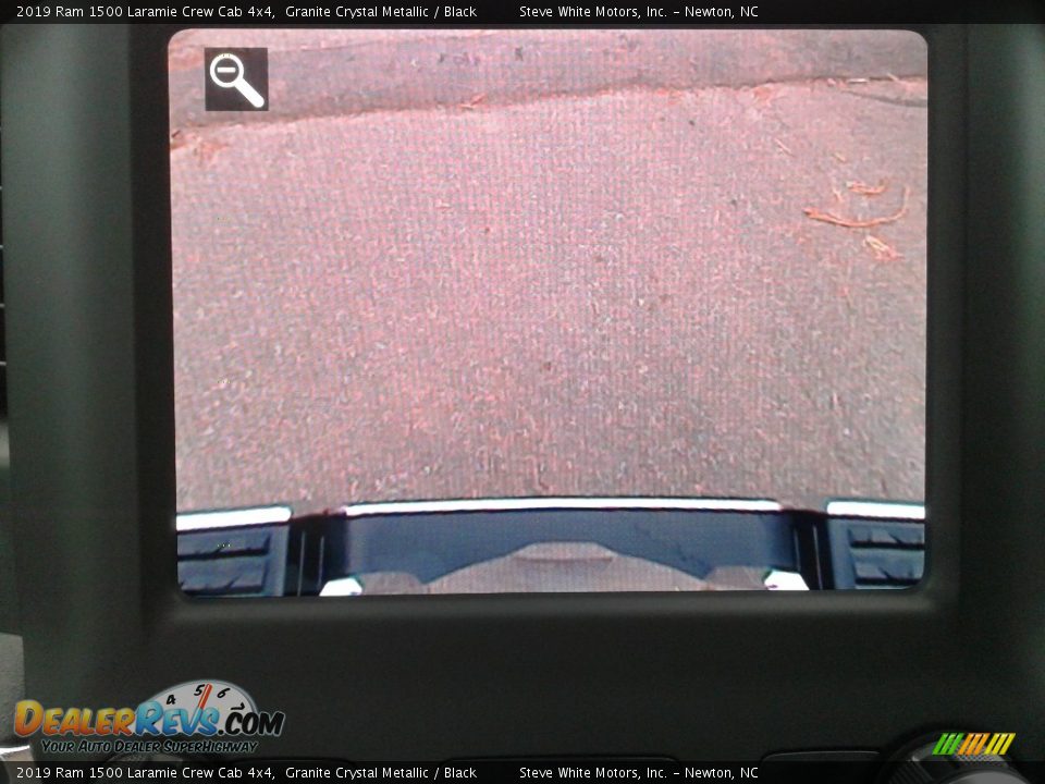 2019 Ram 1500 Laramie Crew Cab 4x4 Granite Crystal Metallic / Black Photo #24