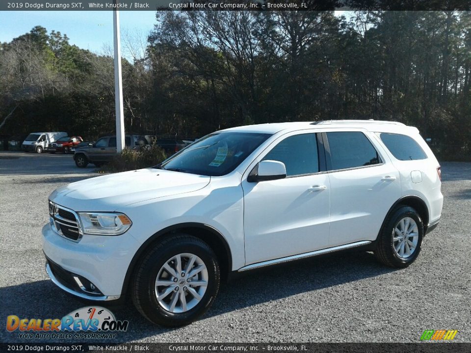 2019 Dodge Durango SXT White Knuckle / Black Photo #1
