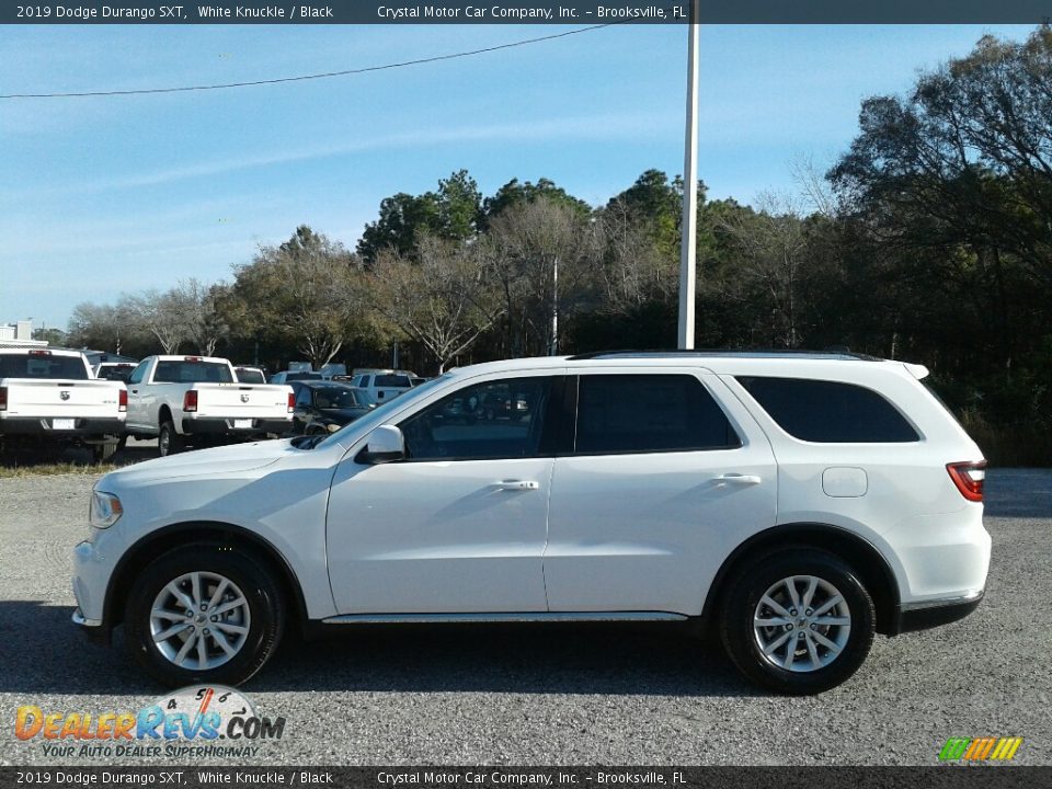 2019 Dodge Durango SXT White Knuckle / Black Photo #2