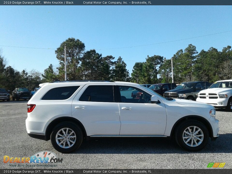 2019 Dodge Durango SXT White Knuckle / Black Photo #6