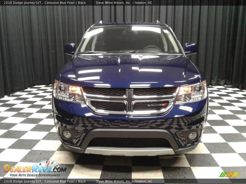 2018 Dodge Journey SXT Contusion Blue Pearl / Black Photo #3