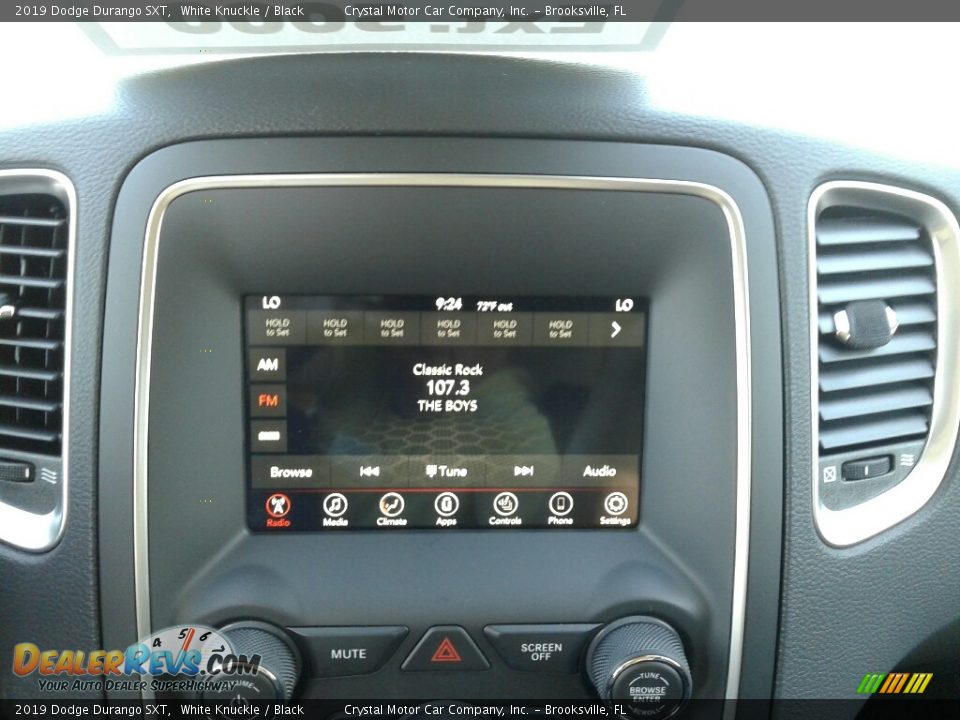 2019 Dodge Durango SXT White Knuckle / Black Photo #15