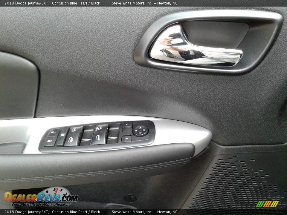 2018 Dodge Journey SXT Contusion Blue Pearl / Black Photo #9