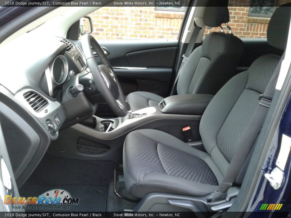 2018 Dodge Journey SXT Contusion Blue Pearl / Black Photo #10