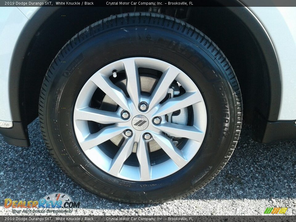 2019 Dodge Durango SXT White Knuckle / Black Photo #20