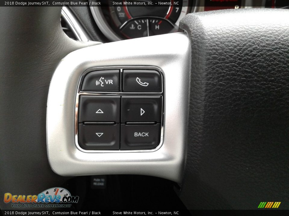 2018 Dodge Journey SXT Contusion Blue Pearl / Black Photo #19