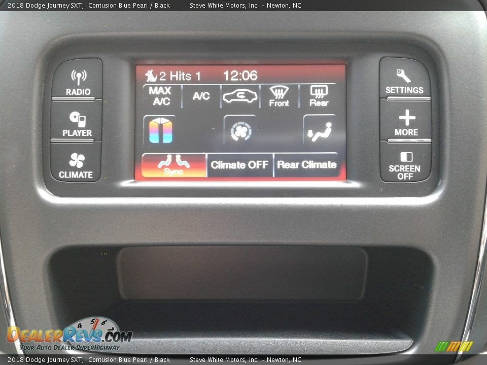 2018 Dodge Journey SXT Contusion Blue Pearl / Black Photo #25