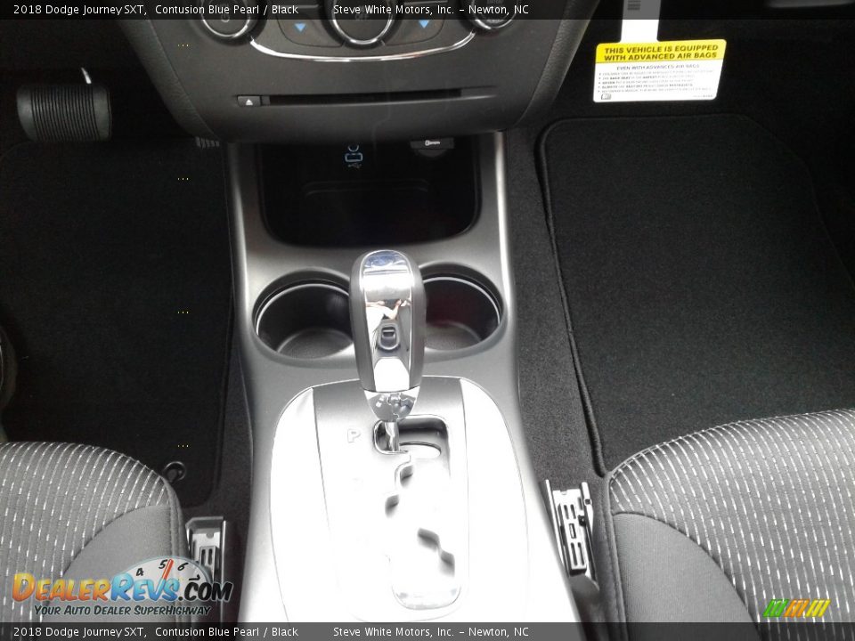 2018 Dodge Journey SXT Contusion Blue Pearl / Black Photo #28