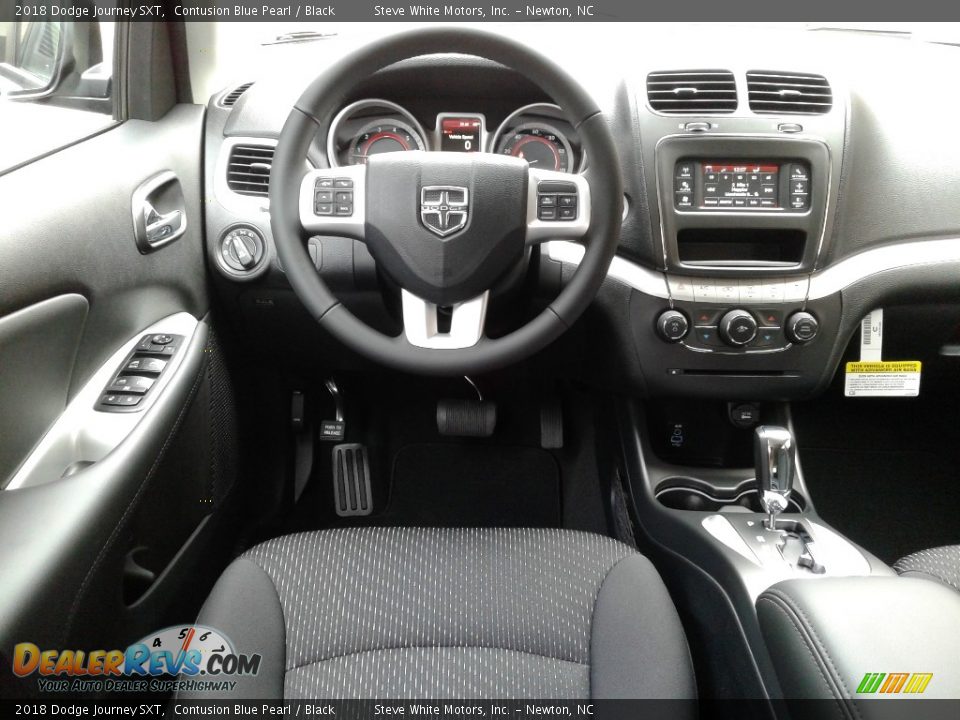 2018 Dodge Journey SXT Contusion Blue Pearl / Black Photo #30