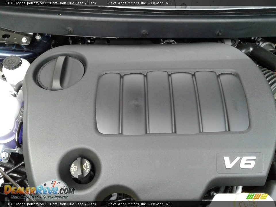 2018 Dodge Journey SXT Contusion Blue Pearl / Black Photo #33