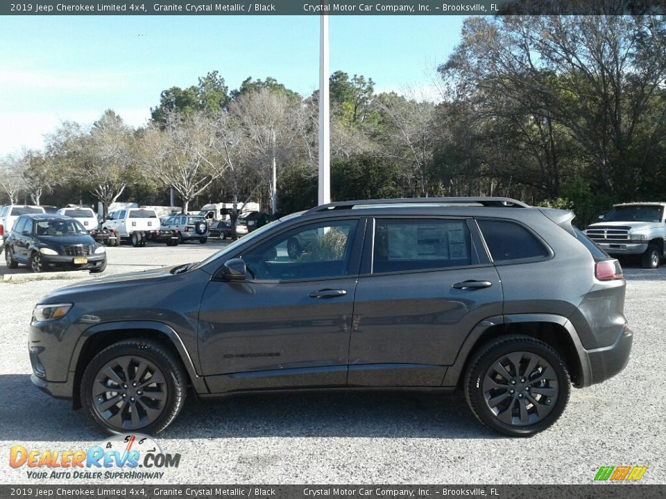 2019 Jeep Cherokee Limited 4x4 Granite Crystal Metallic / Black Photo #2