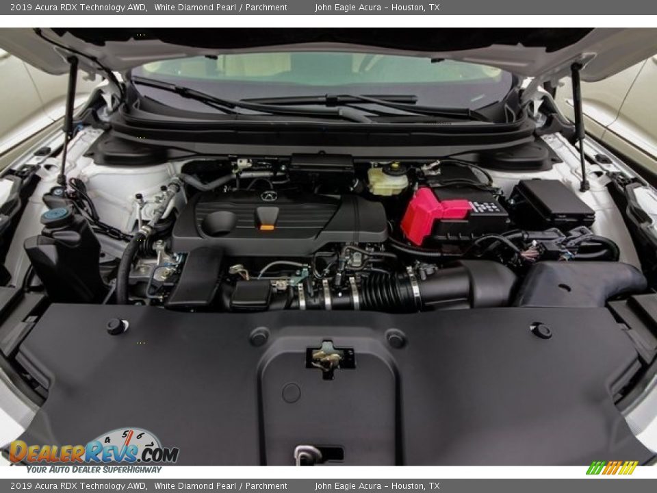 2019 Acura RDX Technology AWD White Diamond Pearl / Parchment Photo #27