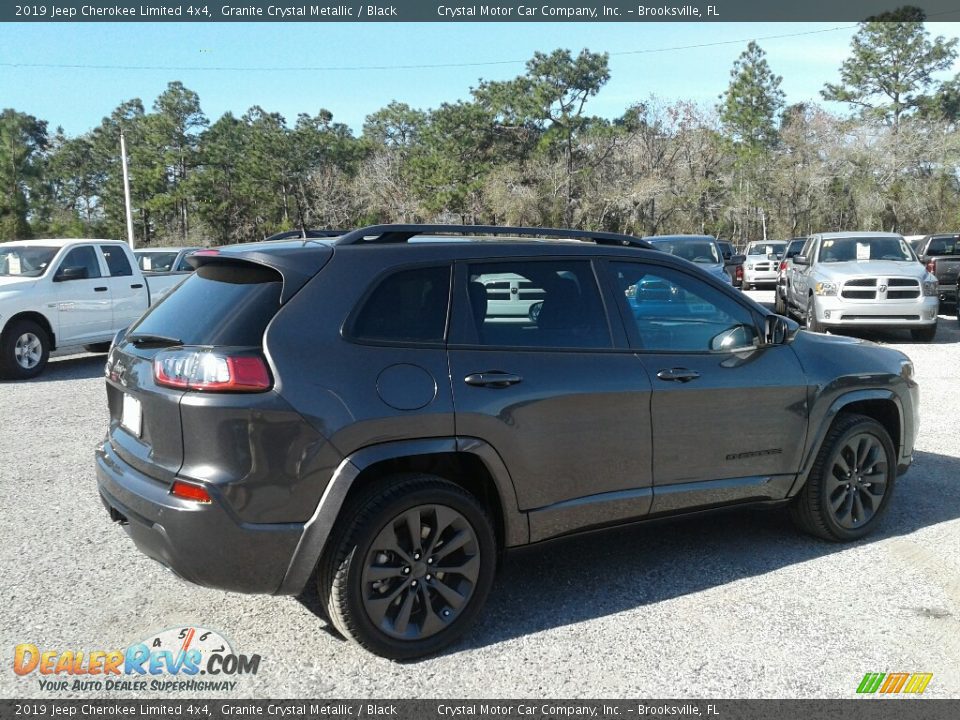 2019 Jeep Cherokee Limited 4x4 Granite Crystal Metallic / Black Photo #5