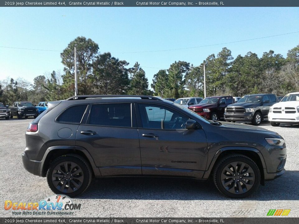 2019 Jeep Cherokee Limited 4x4 Granite Crystal Metallic / Black Photo #6