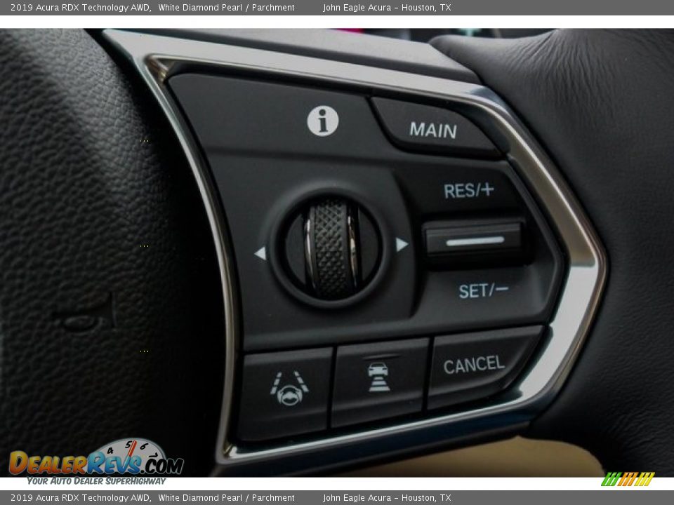 2019 Acura RDX Technology AWD White Diamond Pearl / Parchment Photo #36