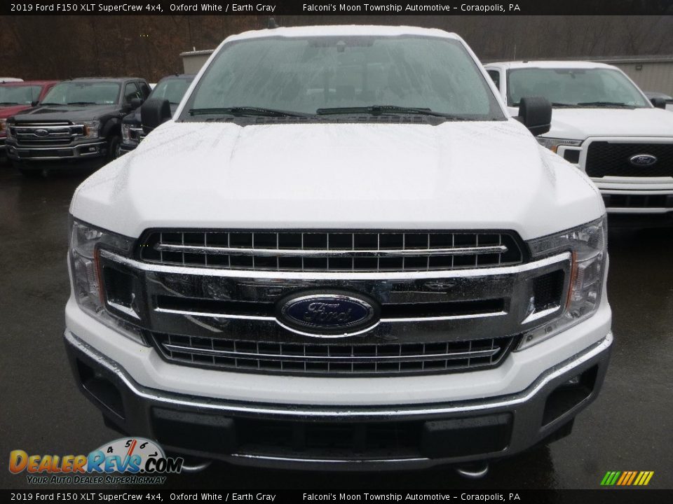 2019 Ford F150 XLT SuperCrew 4x4 Oxford White / Earth Gray Photo #4