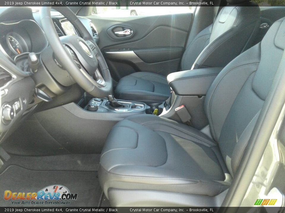 2019 Jeep Cherokee Limited 4x4 Granite Crystal Metallic / Black Photo #9