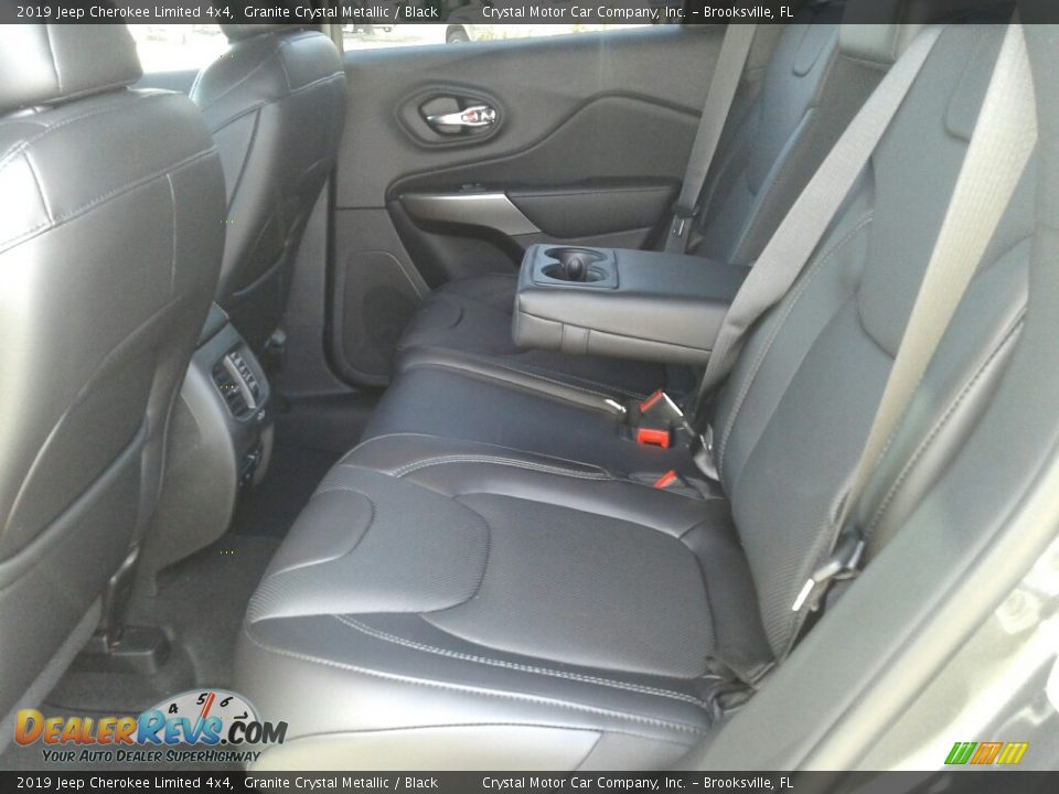 2019 Jeep Cherokee Limited 4x4 Granite Crystal Metallic / Black Photo #10