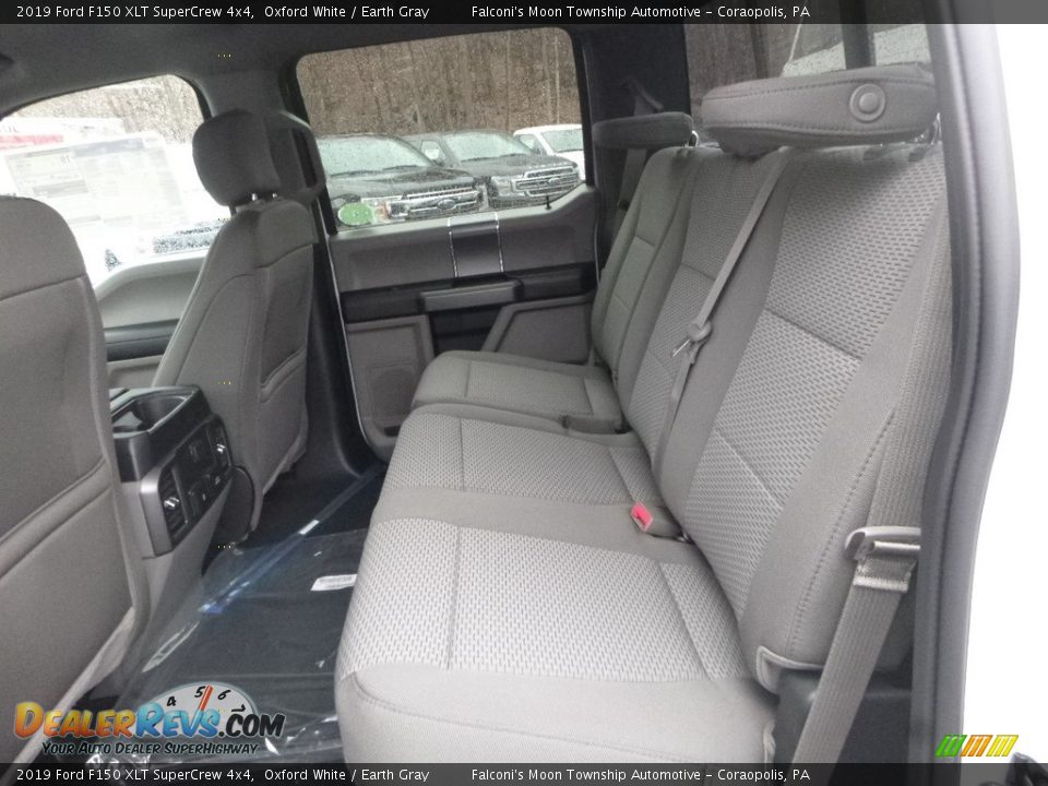 2019 Ford F150 XLT SuperCrew 4x4 Oxford White / Earth Gray Photo #7
