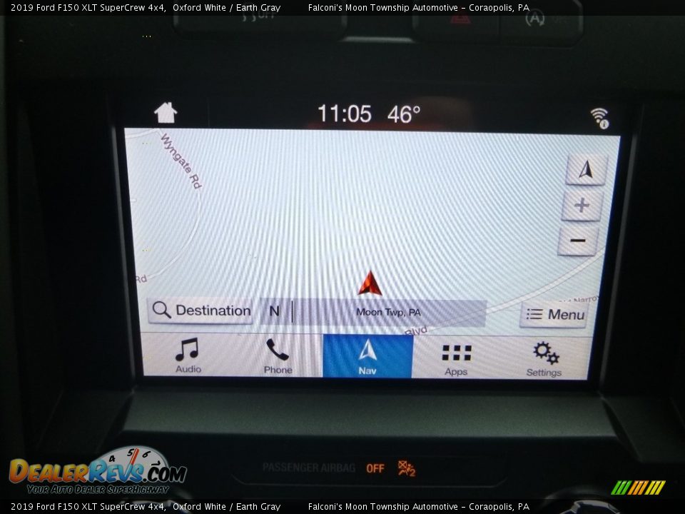 2019 Ford F150 XLT SuperCrew 4x4 Oxford White / Earth Gray Photo #13