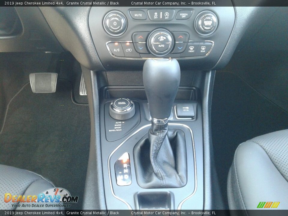 2019 Jeep Cherokee Limited 4x4 Granite Crystal Metallic / Black Photo #16