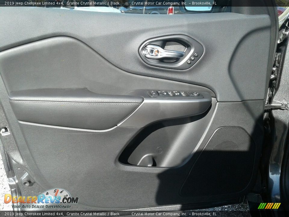 2019 Jeep Cherokee Limited 4x4 Granite Crystal Metallic / Black Photo #17