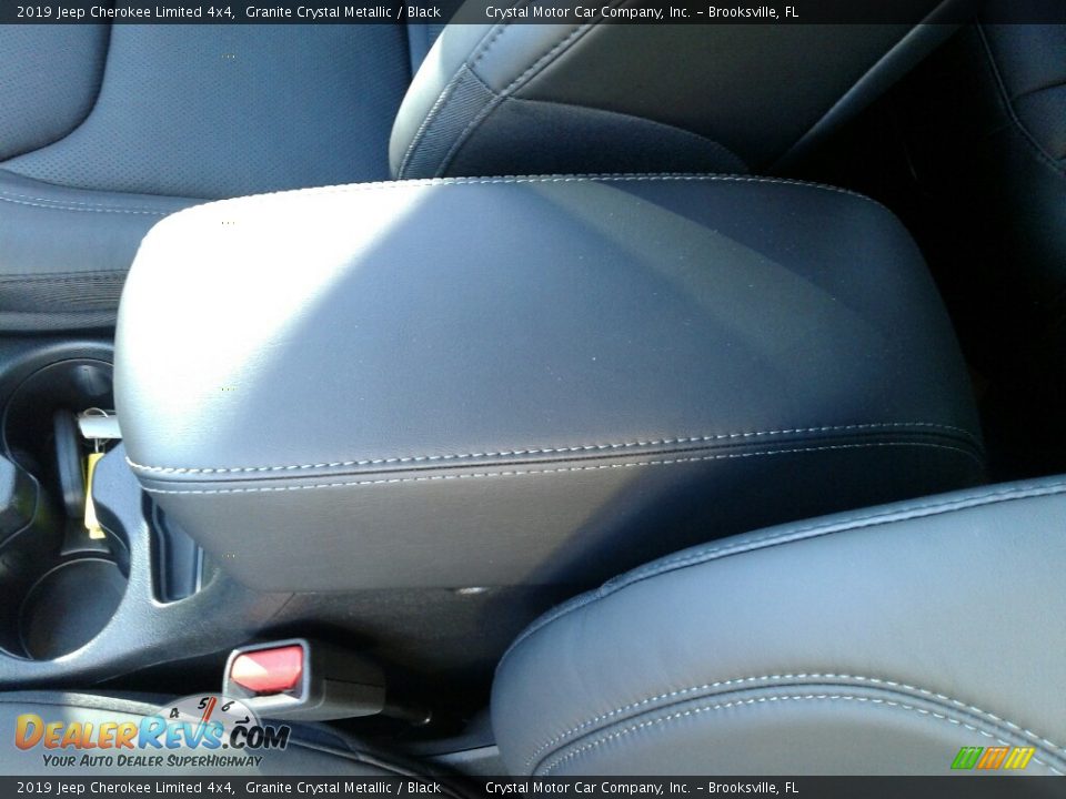 2019 Jeep Cherokee Limited 4x4 Granite Crystal Metallic / Black Photo #18